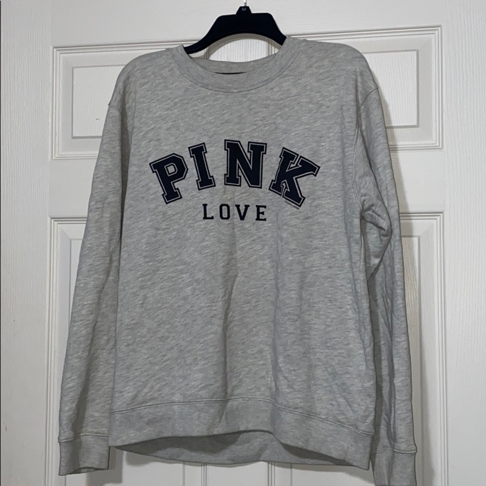 Pink crew neck